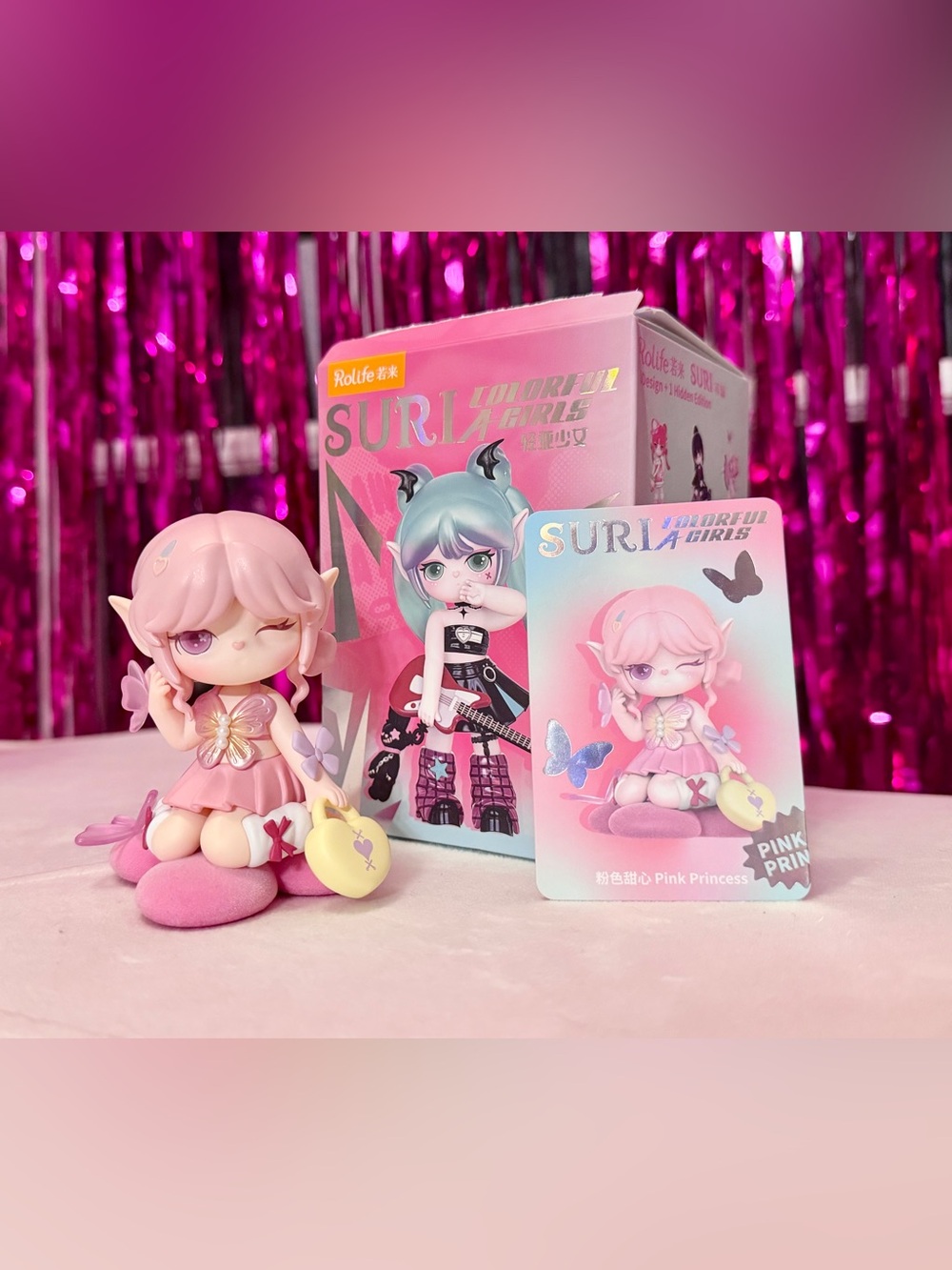 SURI Colorful A Girls Series Blind Box-Pink Princess